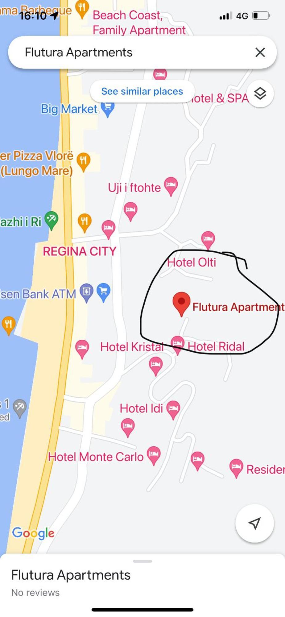 Flutura Apartments Vlorë Eksteriør billede